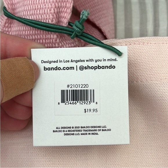 Ban.do “One Day at a Time” Canvas Tote Bag - Pink - NWT - Picture 4 of 6